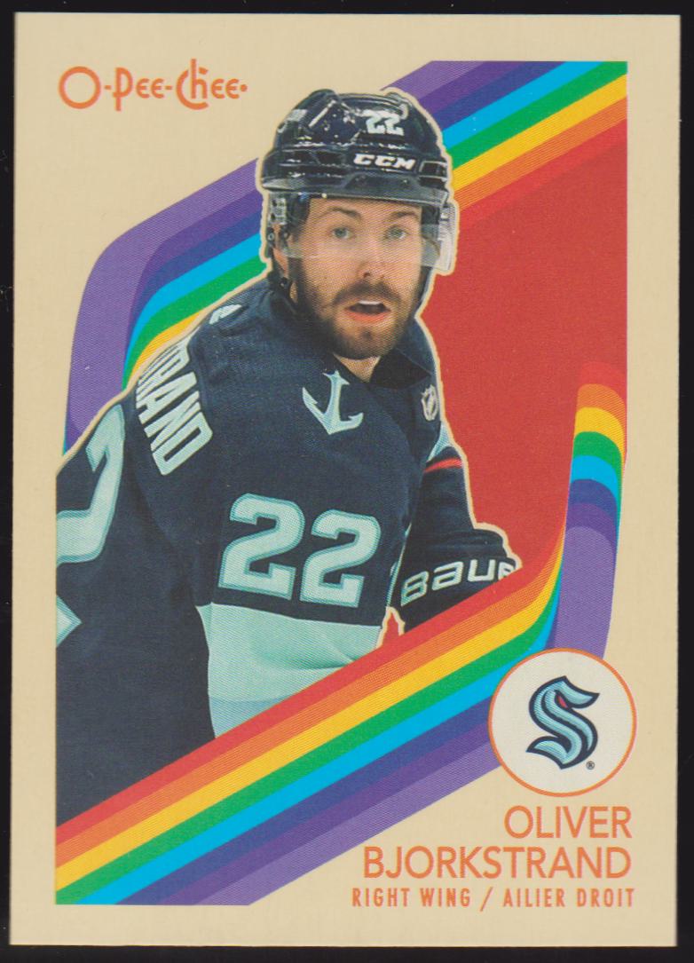 (image for) 2023-24 O-Pee-Chee Retro #341 Oliver Bjorkstrand