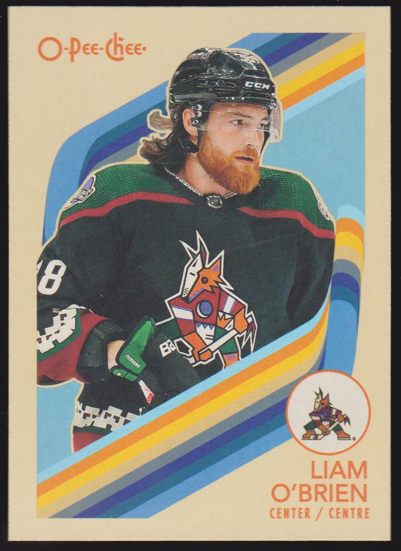 2023-24 O-Pee-Chee Retro #322 Liam O'Brien (image for) 2023-24 O-Pee-Chee Retro #322 Liam O'Brien