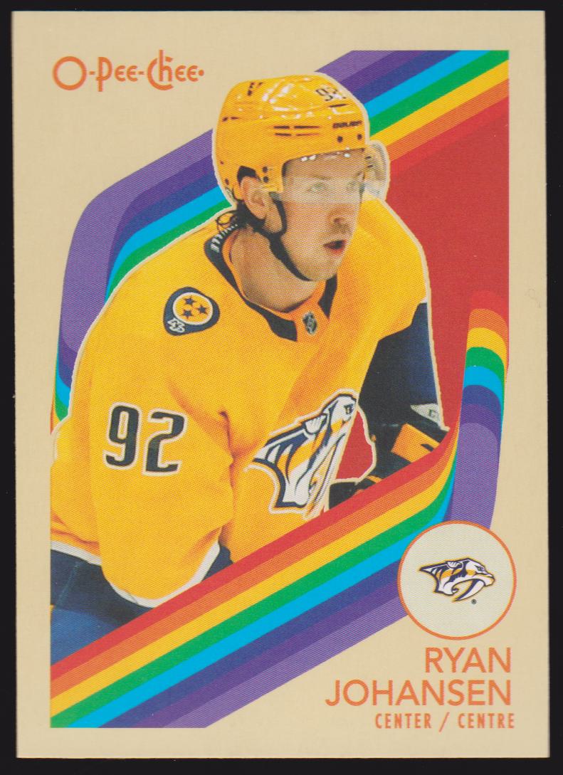 2023-24 O-Pee-Chee Retro #321 Ryan Johansen (image for) 2023-24 O-Pee-Chee Retro #321 Ryan Johansen