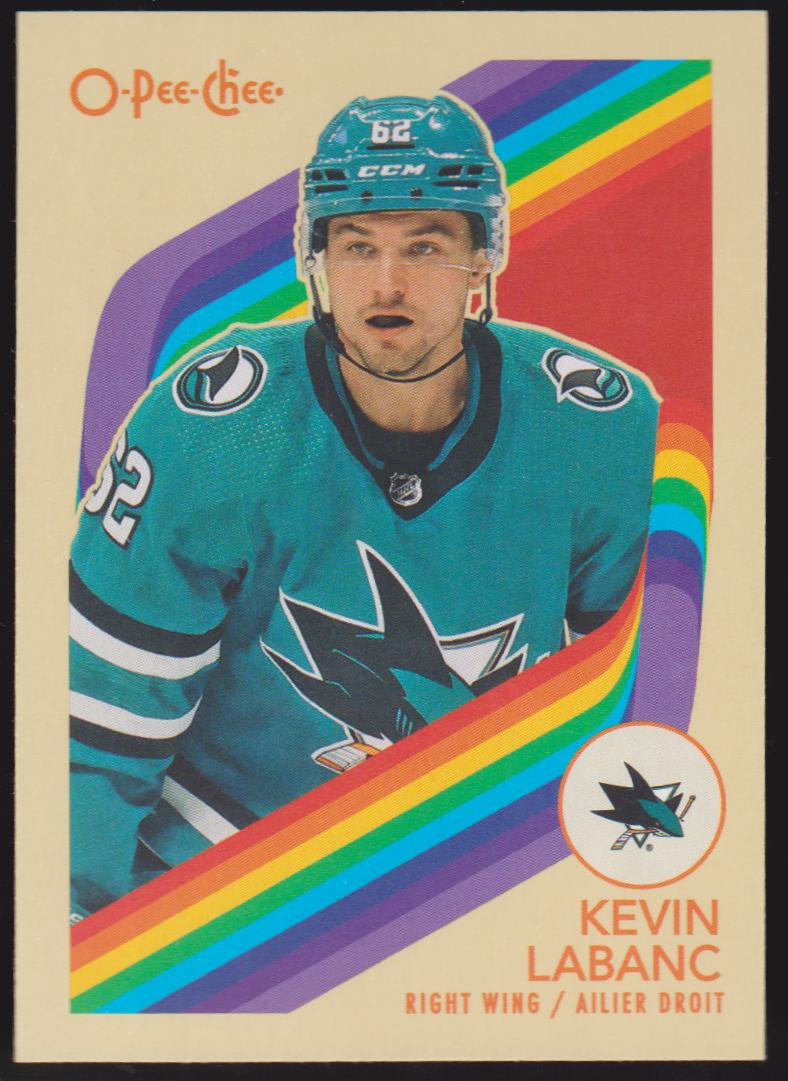 2023-24 O-Pee-Chee Retro #320 Kevin Labanc (image for) 2023-24 O-Pee-Chee Retro #320 Kevin Labanc