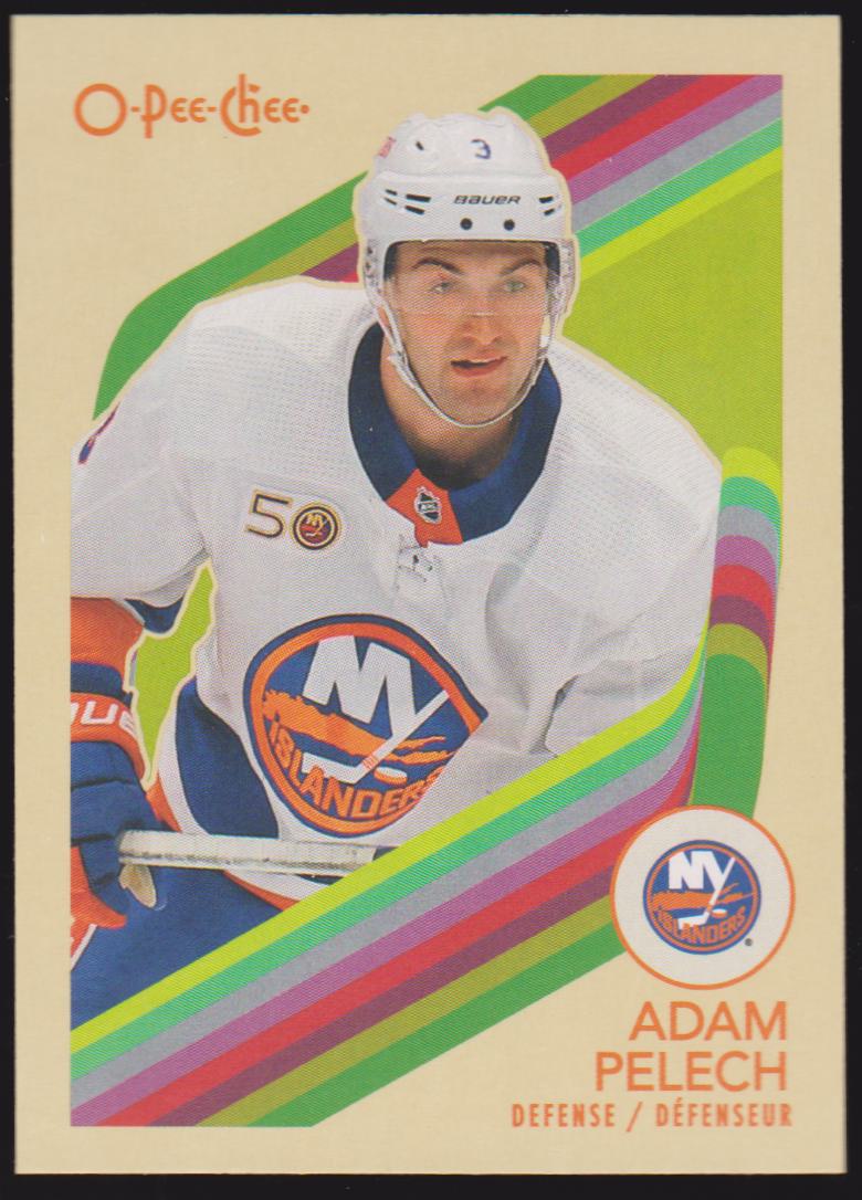 2023-24 O-Pee-Chee Retro #314 Adam Pelech (image for) 2023-24 O-Pee-Chee Retro #314 Adam Pelech