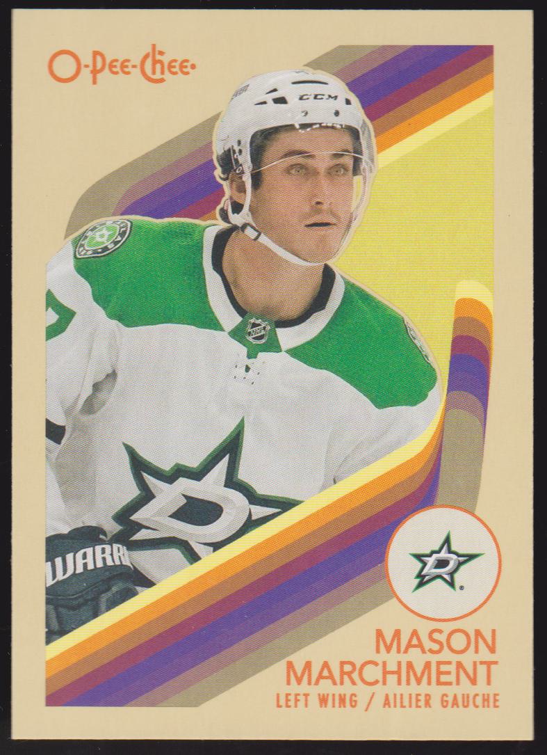 2023-24 O-Pee-Chee Retro #307 Mason Marchment (image for) 2023-24 O-Pee-Chee Retro #307 Mason Marchment