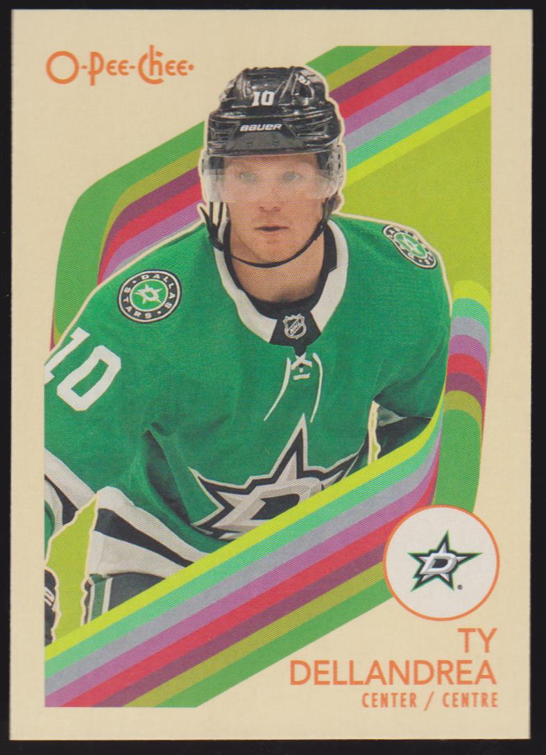 2023-24 O-Pee-Chee Retro #304 Ty Dellandrea (image for) 2023-24 O-Pee-Chee Retro #304 Ty Dellandrea