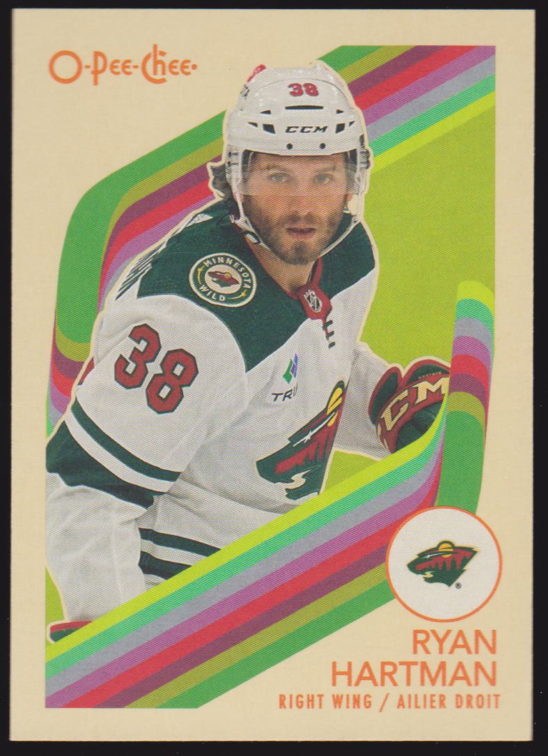 2023-24 O-Pee-Chee Retro #299 Ryan Hartman (image for) 2023-24 O-Pee-Chee Retro #299 Ryan Hartman