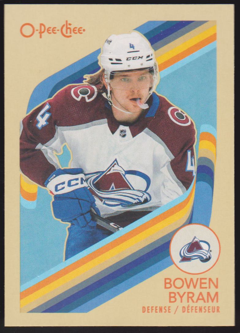 2023-24 O-Pee-Chee Retro #297 Bowen Byram (image for) 2023-24 O-Pee-Chee Retro #297 Bowen Byram