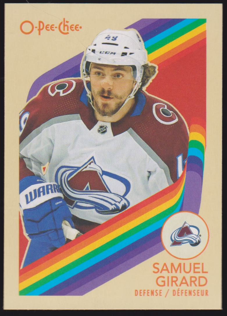 2023-24 O-Pee-Chee Retro #286 Samuel Girard (image for) 2023-24 O-Pee-Chee Retro #286 Samuel Girard