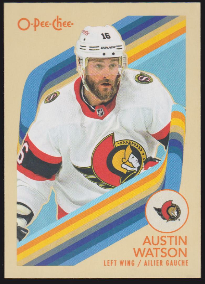 2023-24 O-Pee-Chee Retro #265 Austin Watson (image for) 2023-24 O-Pee-Chee Retro #265 Austin Watson