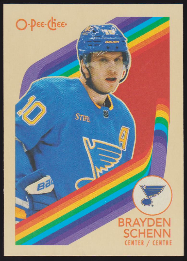 2023-24 O-Pee-Chee Retro #251 Brayden Schenn (image for) 2023-24 O-Pee-Chee Retro #251 Brayden Schenn
