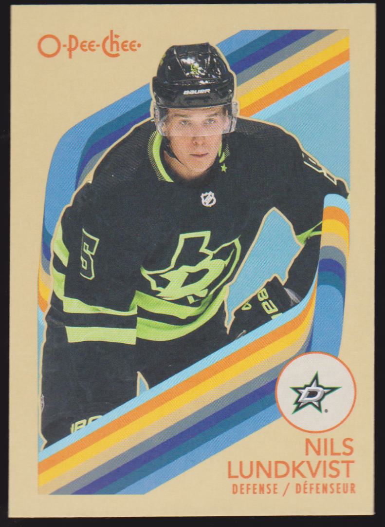 2023-24 O-Pee-Chee Retro #232 Nils Lundkvist (image for) 2023-24 O-Pee-Chee Retro #232 Nils Lundkvist