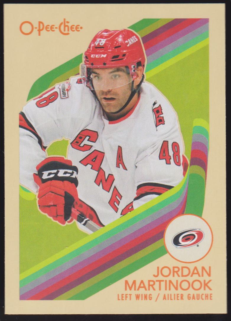 2023-24 O-Pee-Chee Retro #220 Jordan Martinook (image for) 2023-24 O-Pee-Chee Retro #220 Jordan Martinook