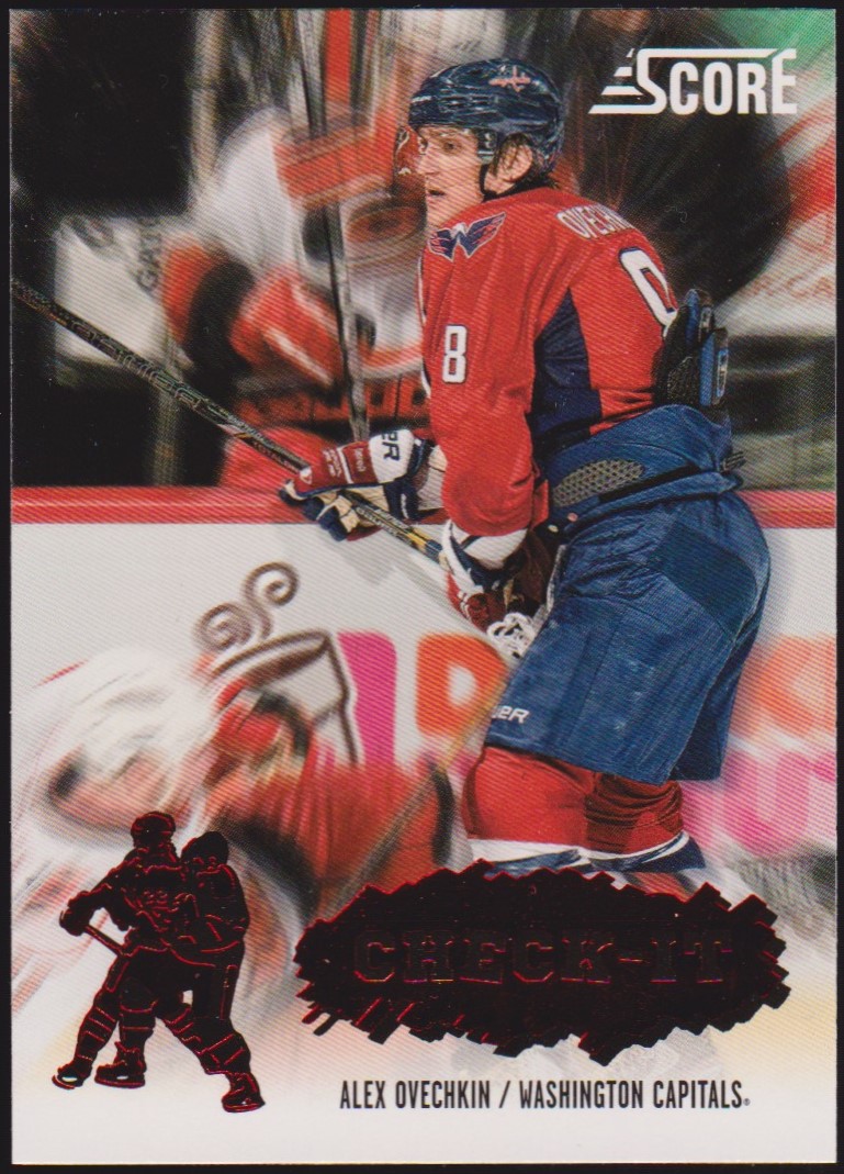 2013-14 Score Check It #20 Alexander Ovechkin (image for) 2013-14 Score Check It #20 Alexander Ovechkin