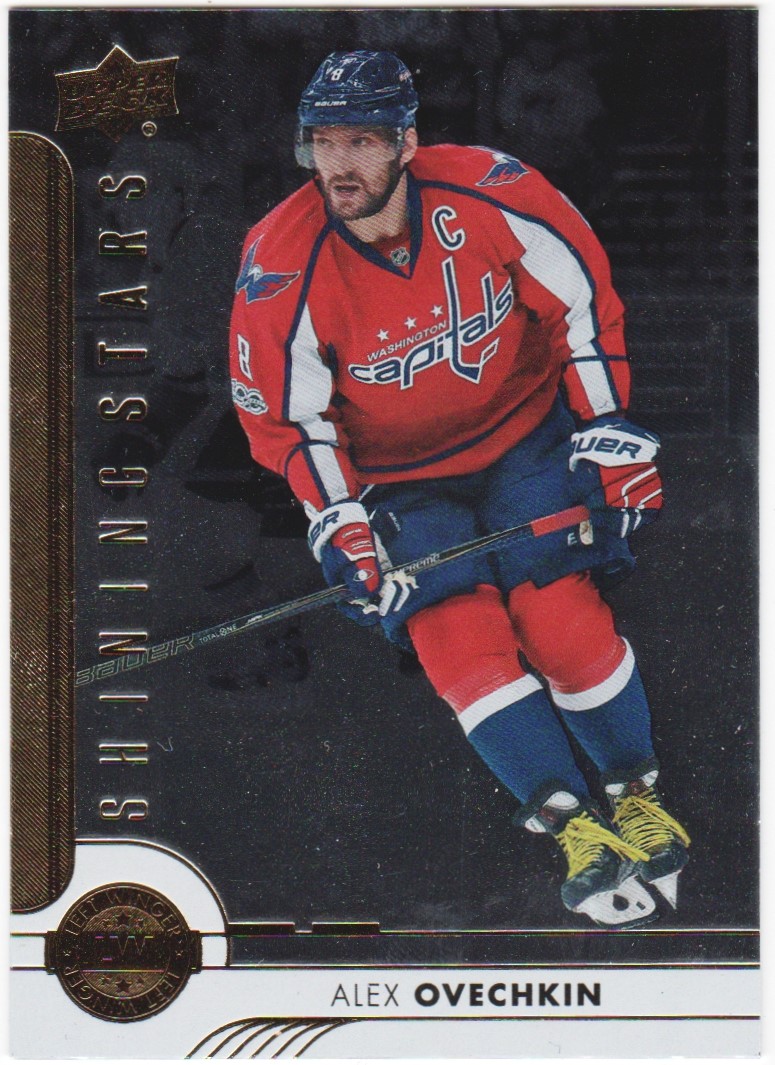 2017-18 Upper Deck Shining Stars Left Wingers #SSL1 Alexander Ovechkin (image for) 2017-18 Upper Deck Shining Stars Left Wingers #SSL1 Alexander Ovechkin