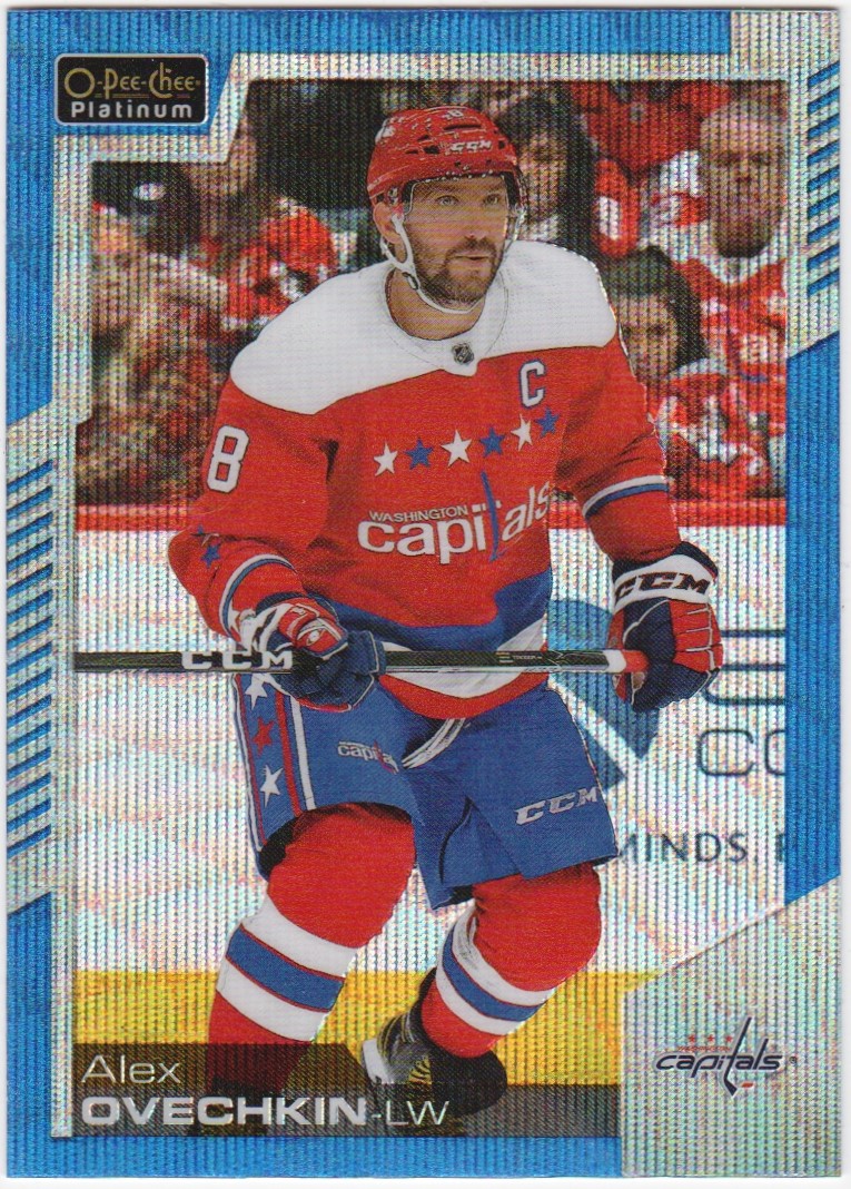 (image for) 2020-21 O-Pee-Chee Platinum Blue Surge #150 Alexander Ovechkin