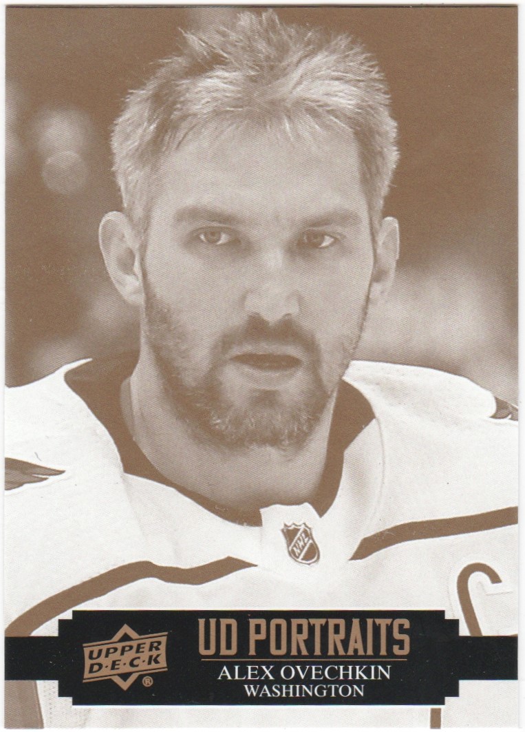 2021-22 Upper Deck Portraits #P17 Alexander Ovechkin (image for) 2021-22 Upper Deck Portraits #P17 Alexander Ovechkin