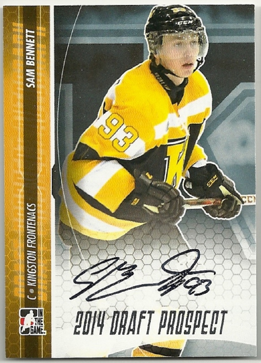 (image for) 2014-15 ITG Draft Prospects Autographs #ASB2 Sam Bennett