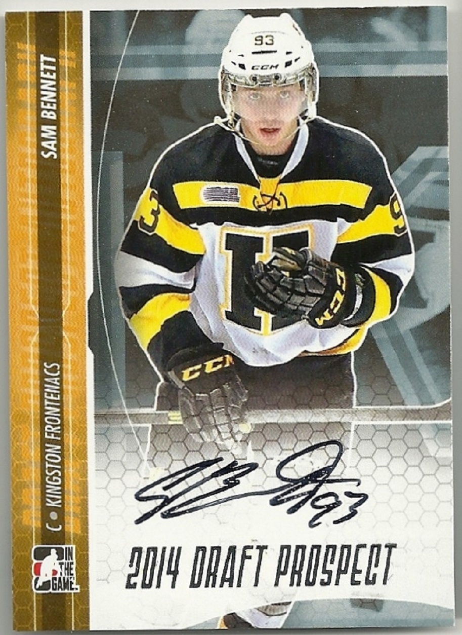 (image for) 2014-15 ITG Draft Prospects Autographs #ASB1 Sam Bennett