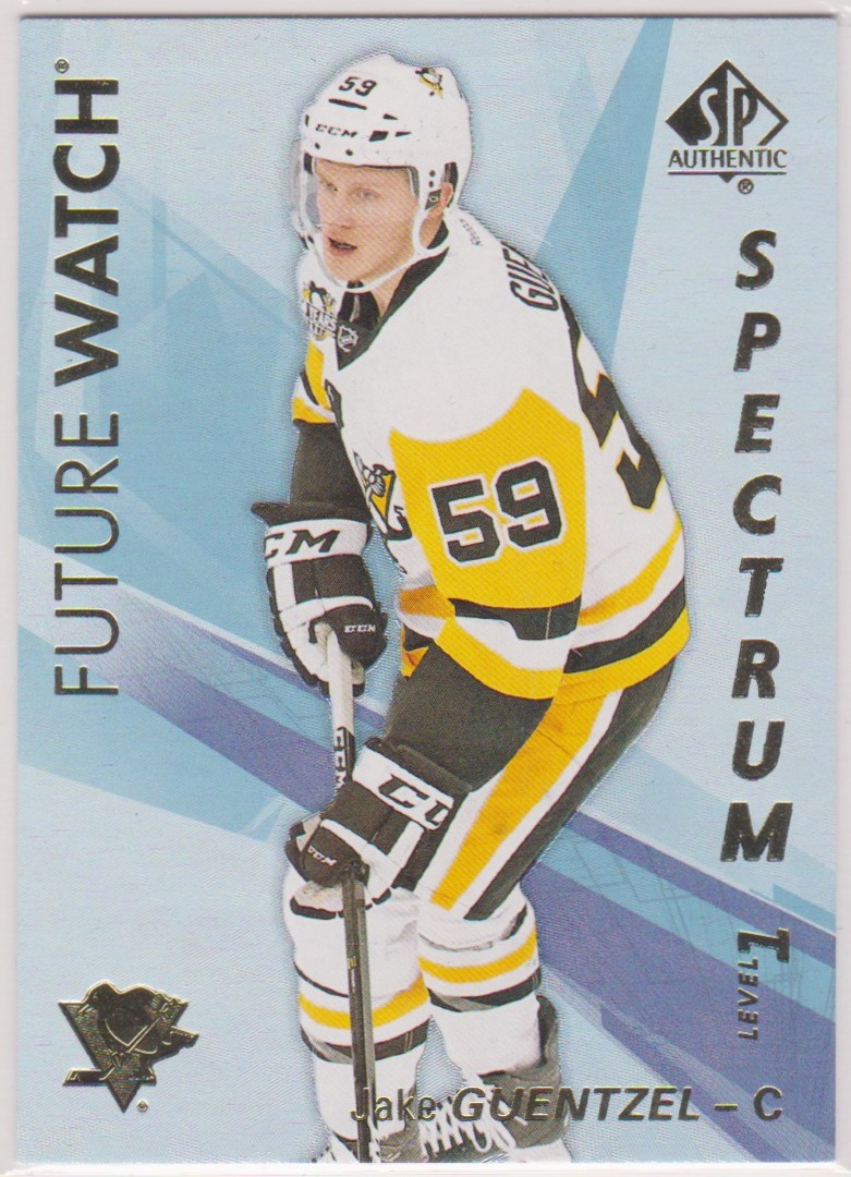 2016-17 SP Authentic Spectrum FX #S55 Jake Guentzel - RC Year (image for) 2016-17 SP Authentic Spectrum FX #S55 Jake Guentzel - RC Year