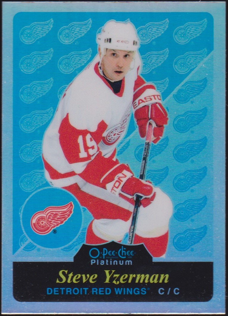 2015-16 O-Pee-Chee Platinum Retro Rainbow #R10 Steve Yzerman (image for) 2015-16 O-Pee-Chee Platinum Retro Rainbow #R10 Steve Yzerman