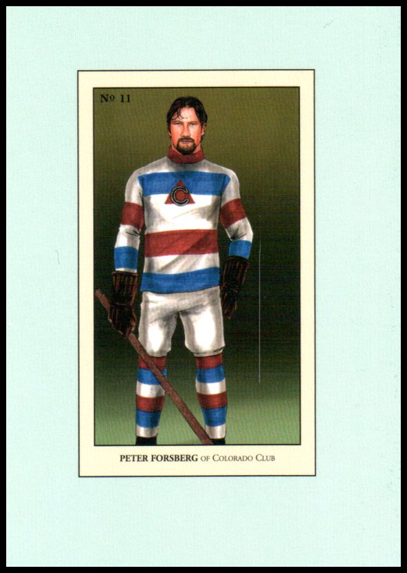 (image for) 2010-11 ITG 100 Years of Card Collecting #11 Peter Forsberg