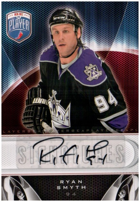 2009-10 Be A Player Signatures #SRY Ryan Smyth AUTO (image for) 2009-10 Be A Player Signatures #SRY Ryan Smyth AUTO